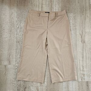 NWT White House Black Market Tan Crop Pants